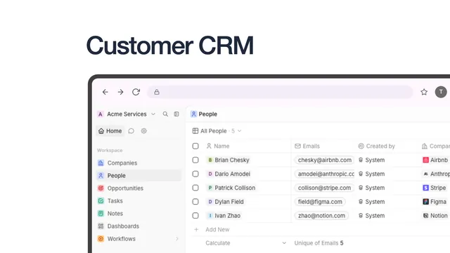 Customer CRM
